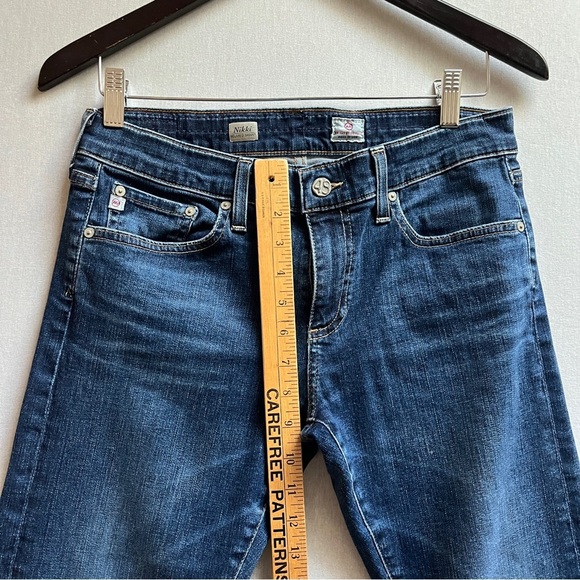 AG Adriano Goldschmied Nikki Relaxed Skinny Denim Jeans Sz 28 - Picture 12 of 13